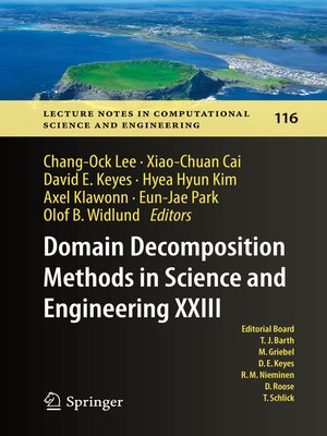 cover image of Domain Decomposition Methods in Science and Engineering XXIII